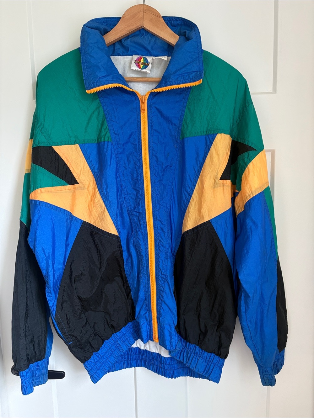 Vintage London Fog Bright Blue Jacket